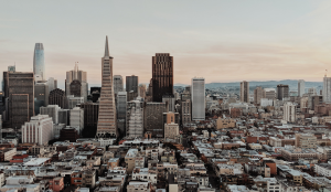 Cityscape of San Francisco, United States
